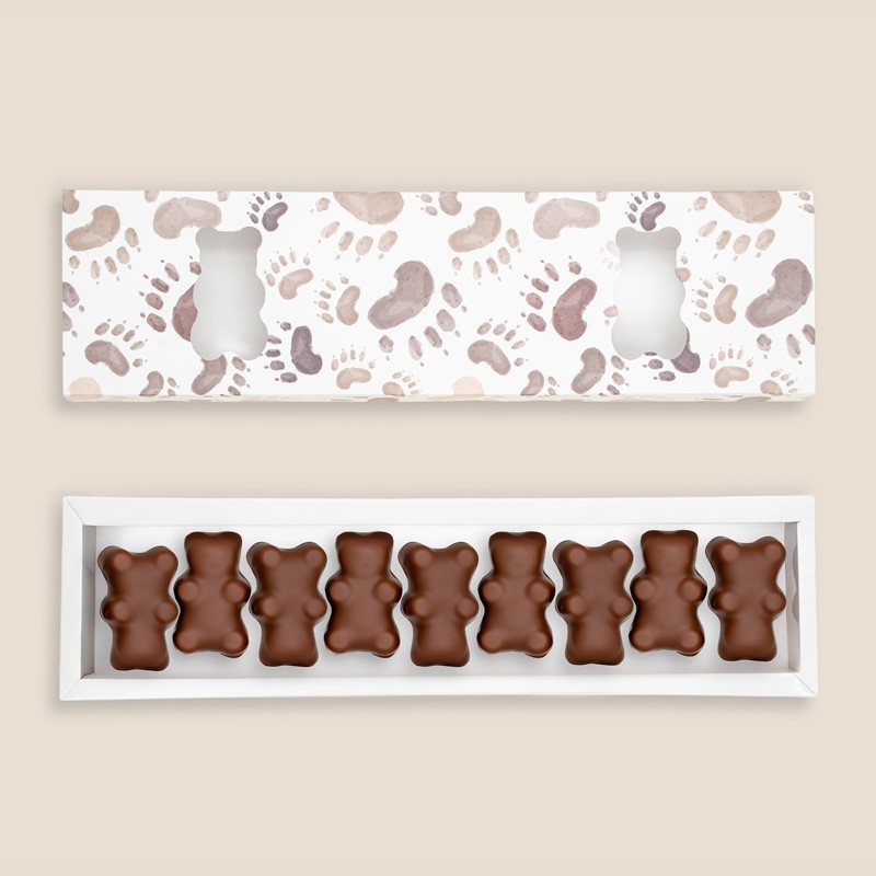 Mini oursons guimauve chocolat, tendres et gourmands – Duceau