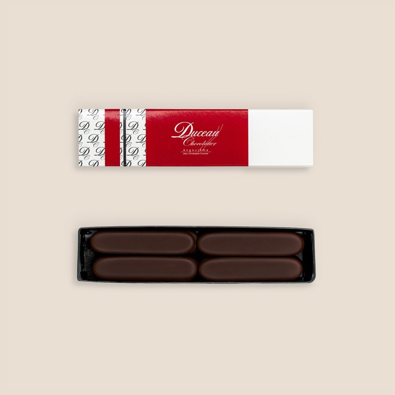 Langues de chat caramel beurre salé, fines et croquantes – Duceau