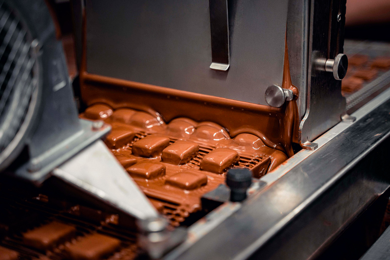 Chocolat usinés et contrôlés